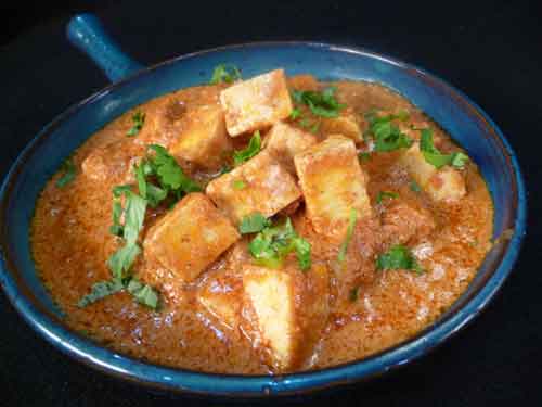 Butter Paneer or Panir Makhani