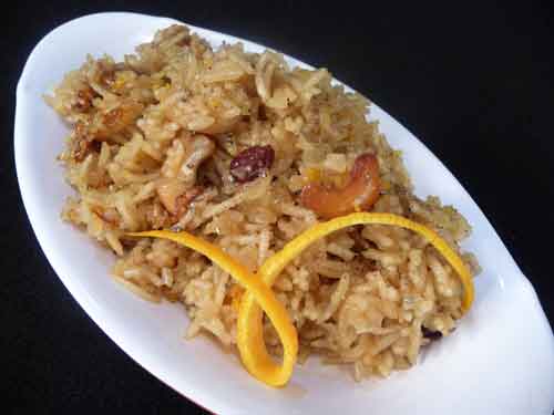 Meethe Chawal aka Sweet Rice