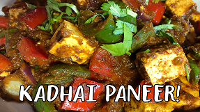 Quick and Easy Kadhai Paneer – Vegetarian Side Dish