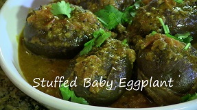 Stuffed Baby Eggplant – Indian Vegan Dish