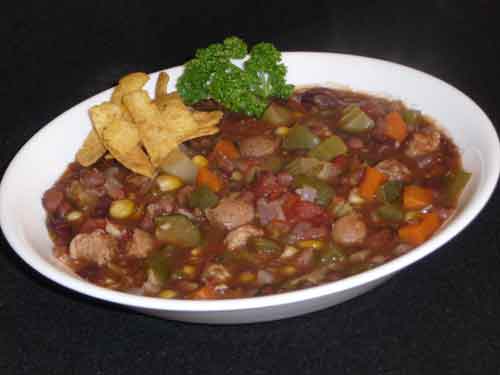 Vegetarian Chili, A Super Bowl Delight!