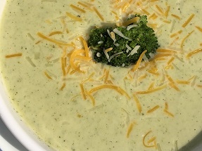 Vegetarian Broccoli Cheese Soup Recipe