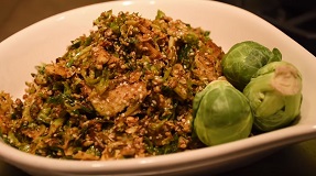 Brussels Sprouts Subzi Stir Fry Style